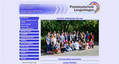 Desktop Screenshot of pestalozzischule-langenhagen.de